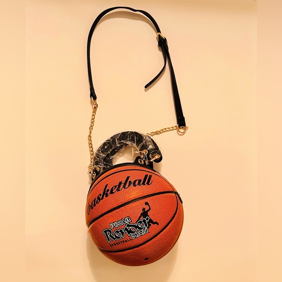 pixar Bags Pixar Render Basketball Purse Nwt Real Basketball Nba